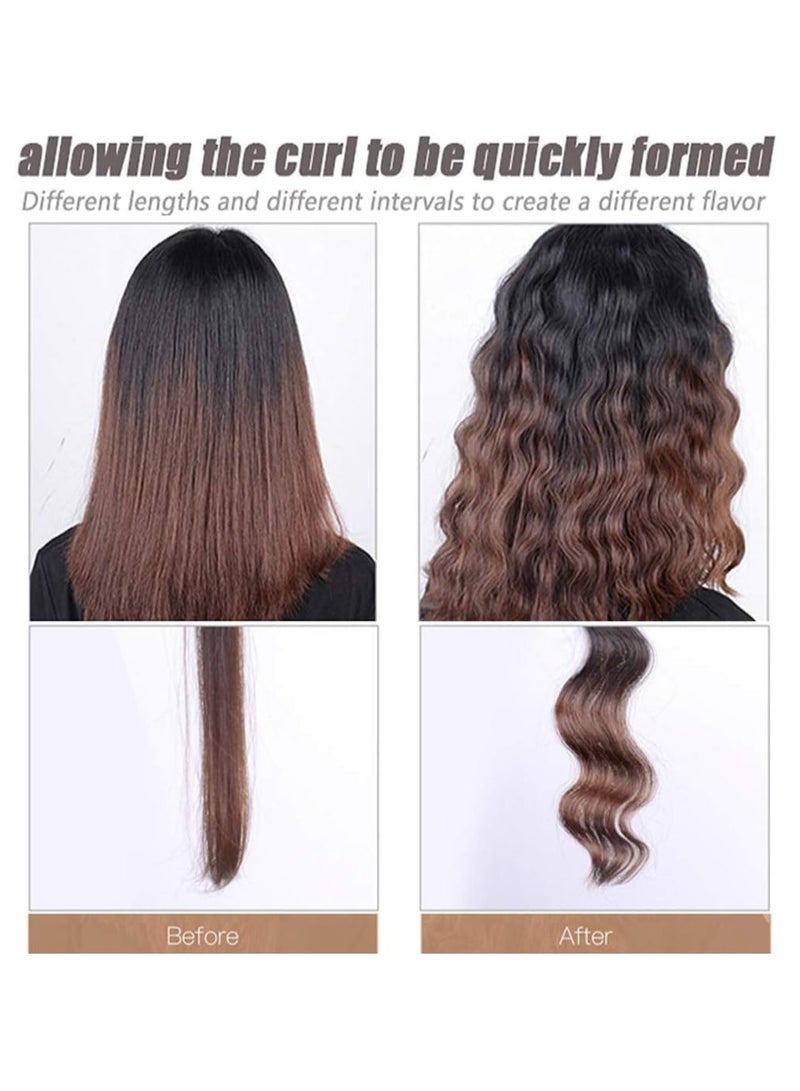 TIGER 3 Barrel Hair Waver, 25mm Ceramic Tourmaline Curling Iron, Dual Temperature Control, Gold – Professional Hair Styling Tool for Long-Lasting Waves and Curls. - Image 5