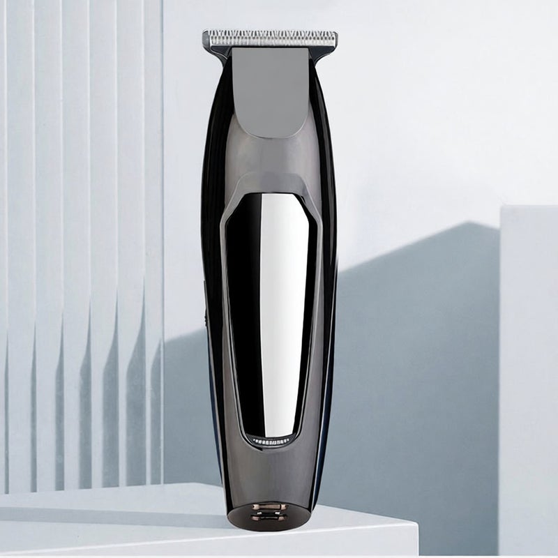 NK-1879 High Definition Figure Display Screen Rotate Speed Adjustable USB Charge Energy Saving Electrical Hair Cutter - Image 5
