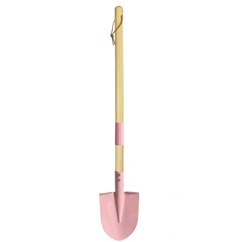 Xifando Small Garden Shovel-Kid's Size Wooden Handle Metal Head Shovel (Pink) - Image 3