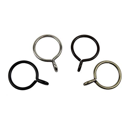 Rod Desyne 10 Curtain Eyelet Rings, Cocoa - Image 2