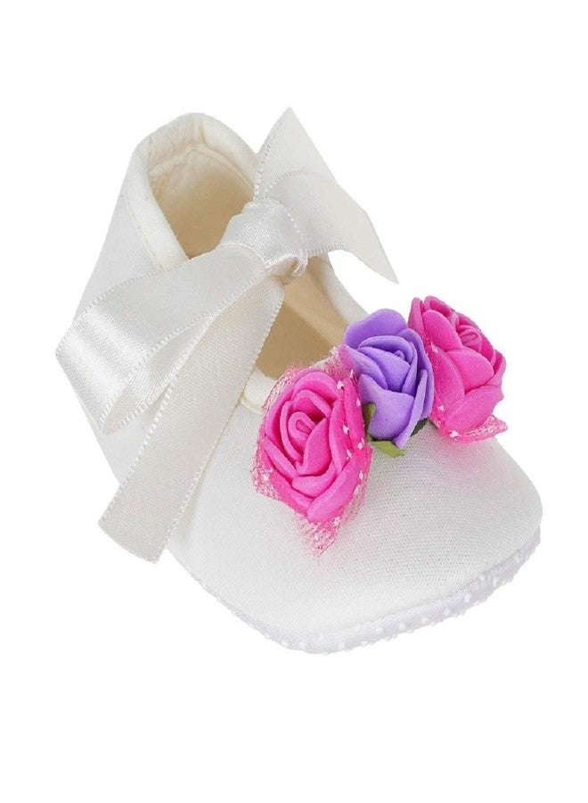 Rsmart Unisex-Baby's White Bootie -6 Months - Image 4