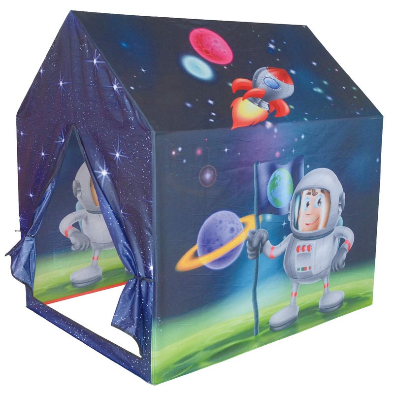 POCO DIVO Astronaut Space House, Indoor Outdoor Rocket Ship Toddler Play Tent, Foldable Spaceship Children Camping Tents, Kids Pretend Star Observatory Playhouse - Image 1