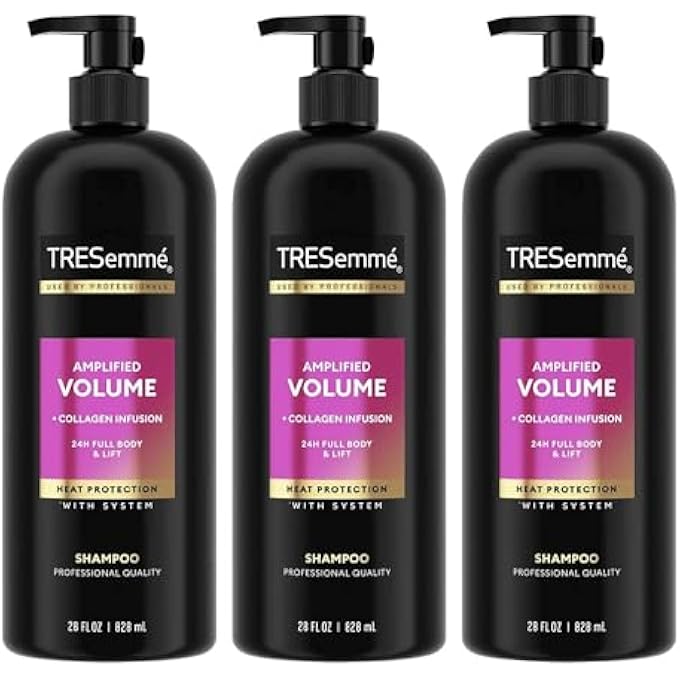 Tresemme SHAMPOO 24 HOUR BODY 28 OZ(PACK OF 3) - Image 1