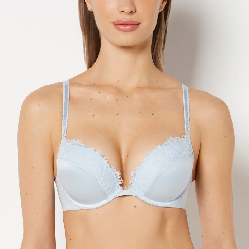 لا سينزا La Senza Up 2 Cup Push Up Bra With Afterglow Lace