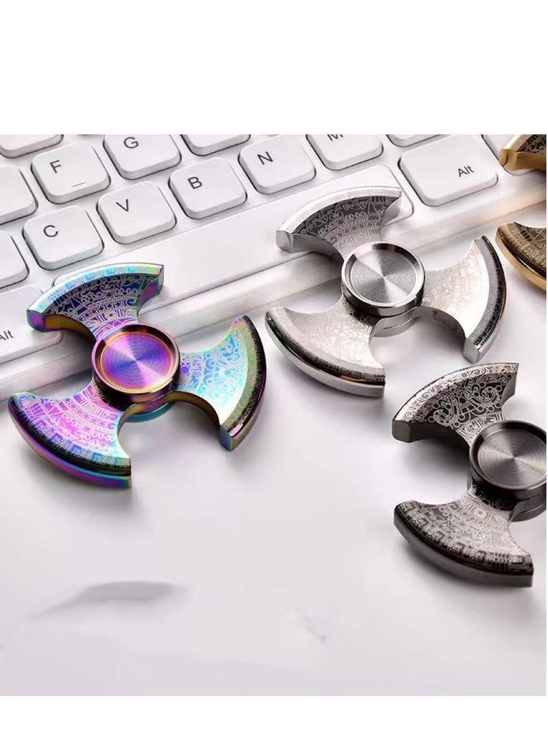 Cool Baby 12PC Random Color Hand Fidget Spinners Toy with metal for ADHD Anxiety Toys Relief Stress Reducer - Image 2