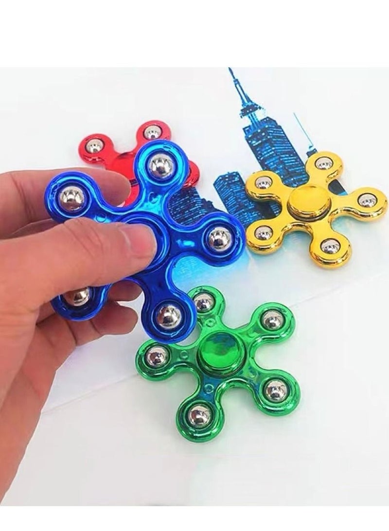 Cool Baby 12PC Random Color Hand Fidget Spinners Toy with metal for ADHD Anxiety Toys Relief Stress Reducer - Image 5