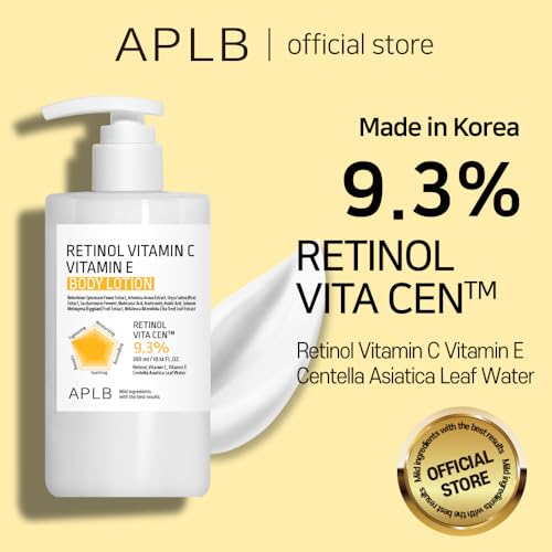 APLB Retinol Vitamin C Vitamin E Body Lotion RETINOL VITA CEN 93 1014 FLOZKorean Skincare Long lasting hydration Wrinkle Care Revitalize for gentle and improve skin texture - Image 3