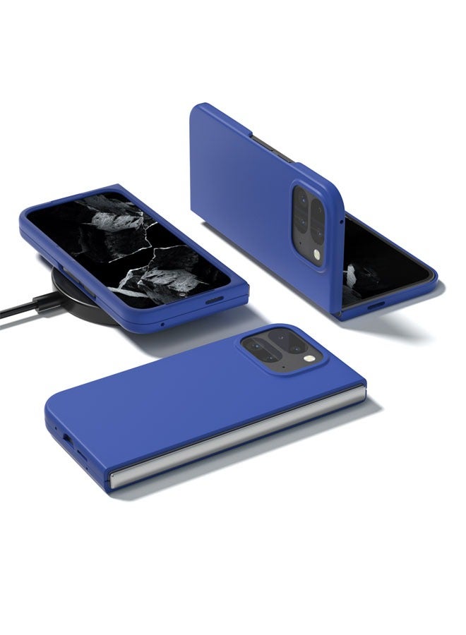 general For Google Pixel 9 Pro Fold Phone Case, Skin-Feeling Oil-Sprayed PC Folding Duo Case is compatible with Google Pixel 9 Pro Fold - Image 4