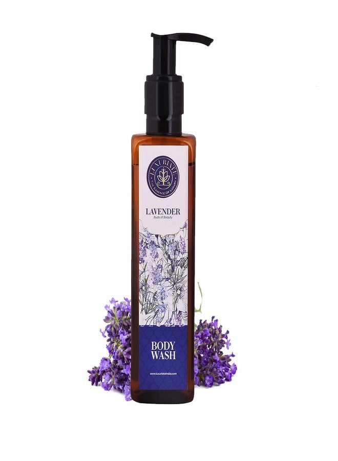LUXURIATE Lavender Buds of Beauty Fresh Body Wash | Whole Body Shower Liquid for Men and Women | Organic, Paraben Free - 200 ml - Image 1