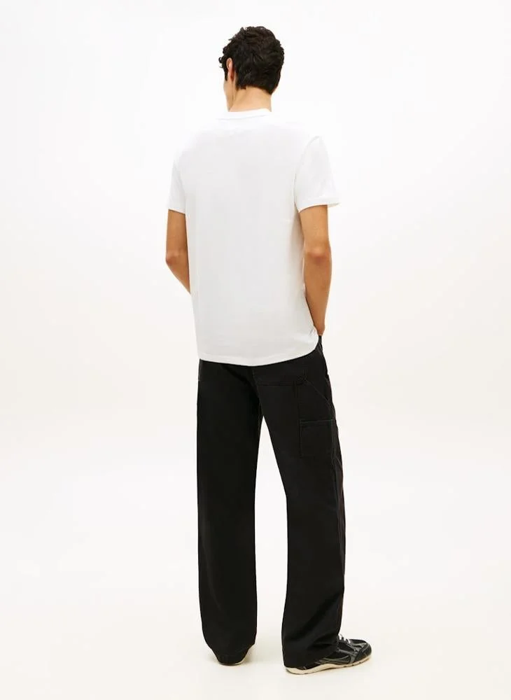 TOMMY JEANS Logo Crew Neck Jersey T-Shirt