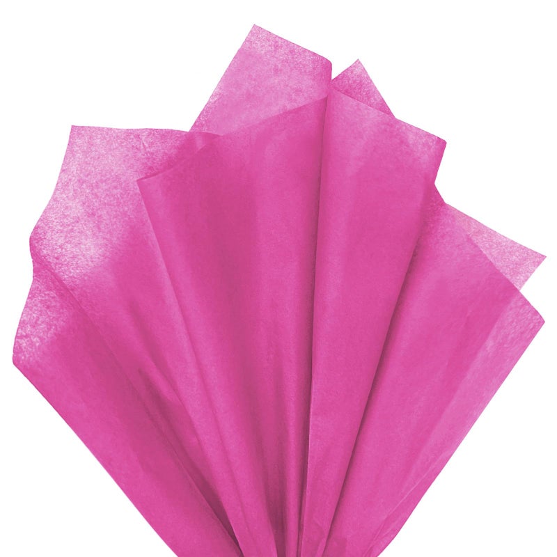 Laidans 120 Sheets 20"X14" Hot Pink Tissue Paper for Gift Bags Wrapping, Art Tissue Paper Bulk for Weddings Birthday Party Crafts Decoration - Image 3