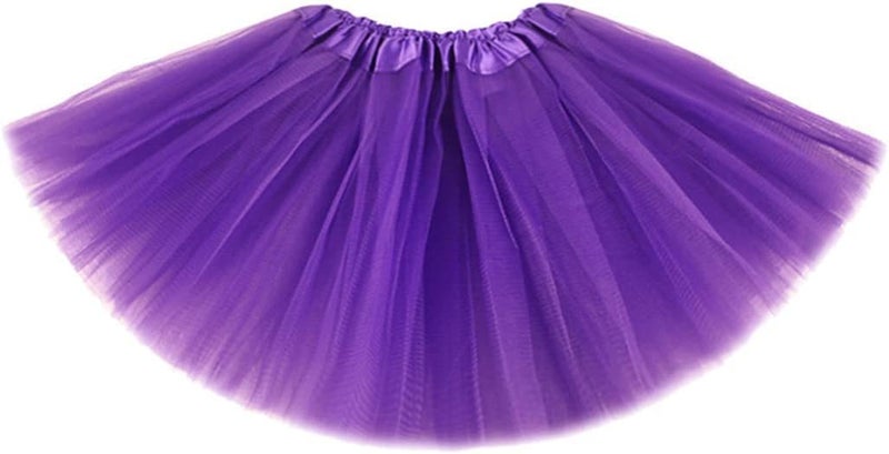REETAN Christmas Tulle Tutu Skirt Ballet Layered Dance Skirt for Women - Image 1
