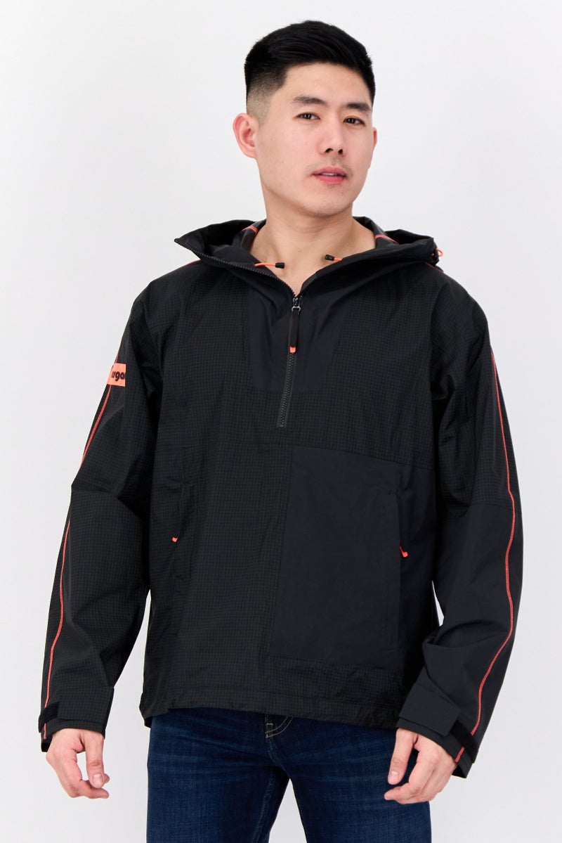 Berghaus Men Brand Logo Windbreaker Jacket, Black - Image 1