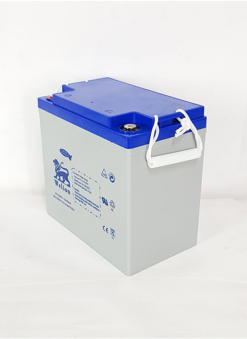 Welion - Wellion Gel Battery for Solar Energy 12V 55Ah - Image 1