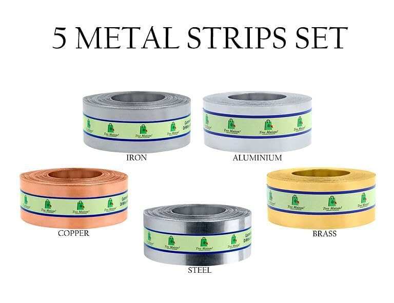 TREE MAISON CORONATING HOMES Vastu 5 Metal Strips | Width- 1 Inch | Thickness - 0.2mm | Length- 25 Feet Approx | Strip for Entrance & Toilet Correction | Strip for Vastu | Pack of 5 - Image 2