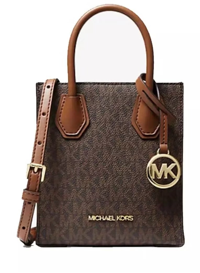 MK MK Jet Set Travel Extra Small Convertible Tote Brown  - Image 1