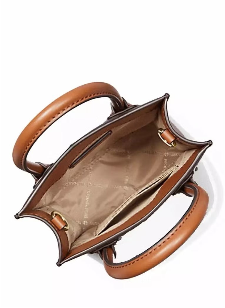 MK MK Jet Set Travel Extra Small Convertible Tote Brown  - Image 5