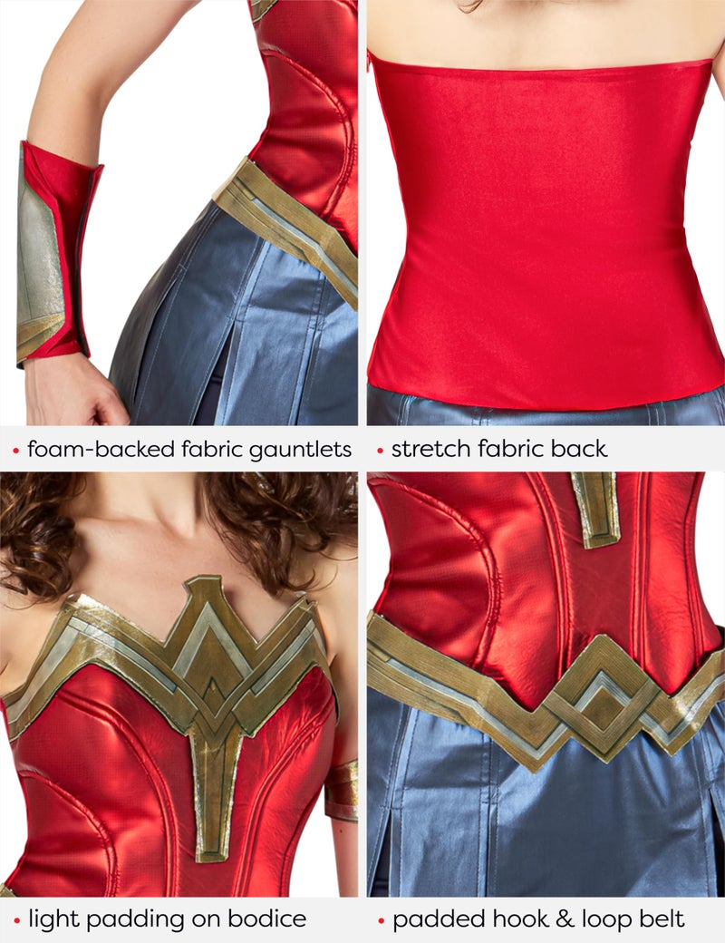 Rubies DC Comics Wonder Woman 84 Women's Costume for Themed Parties and Halloween, As Shown, Medium - Image 4