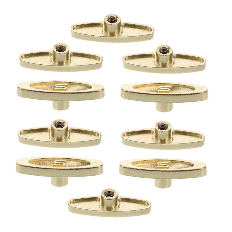 10 Pcs T Bar Music Box Winding Keys Set Metal Clockwork Movement DIY Parts - Image 2