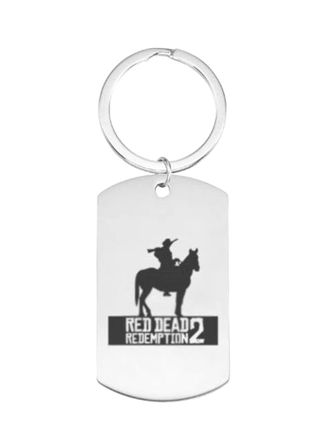 Red Dead Redemption Stainless Steel Key Chain