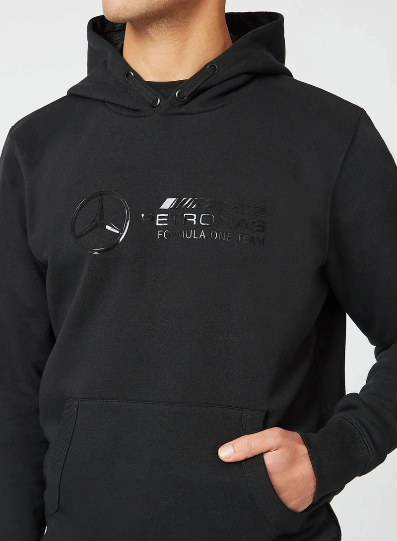 AMG Petronas Formula 1 Team  Mercedes AMG Petronas F1 Stealth Logo Hoodie for Men | Best Price UAE