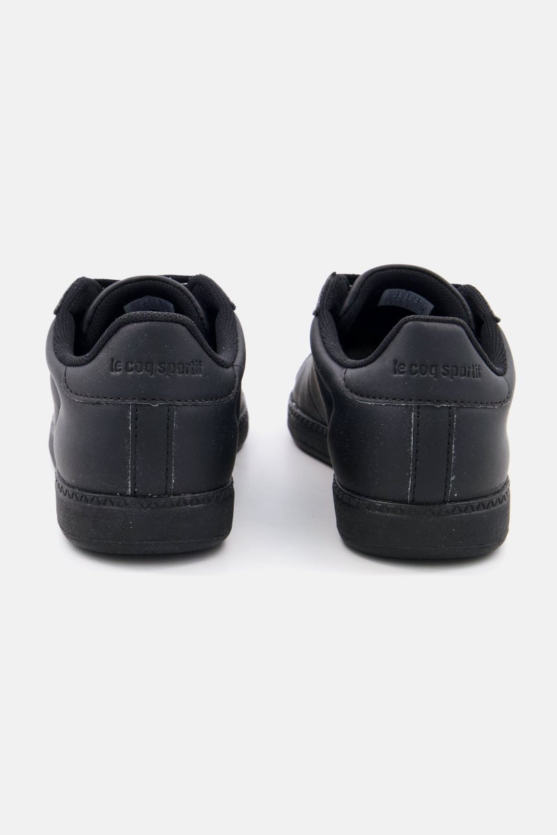 le coq sportif Women Courtset Low Cut Lace Up Sports Shoes, Black  - Image 2