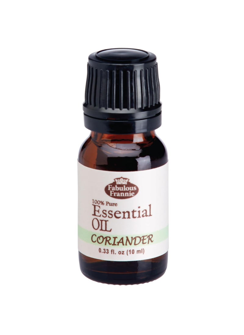 Fabulous frannie Fabulous Frannie Coriander Seed 100% Pure, Undiluted Essential Oil Grade 10ml (.33oz) 