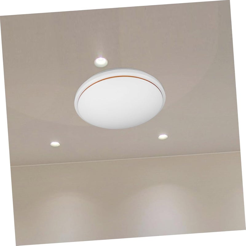 DOITOOL Ceiling Mount Round Lampshade Chassis Led Ceiling Light Chassis for Bedroom Kitchen Hallway Living Room Bathroom - Image 4