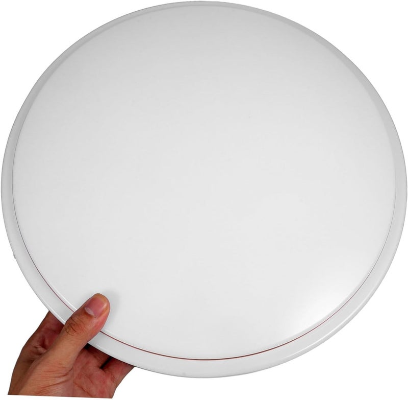 DOITOOL Ceiling Mount Round Lampshade Chassis Led Ceiling Light Chassis for Bedroom Kitchen Hallway Living Room Bathroom - Image 3