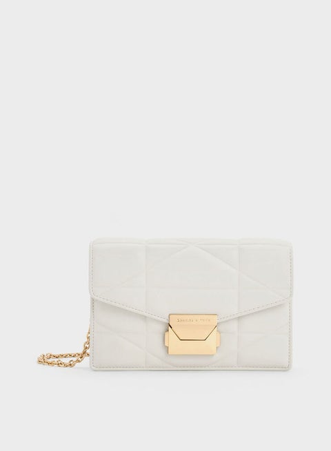 Charles Keith Rectangular Clutch Bag