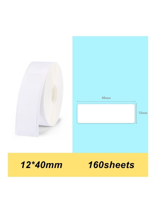 NIBEMINENT 160-Sheet Thermal Printing Label Paper Roll - Image 3