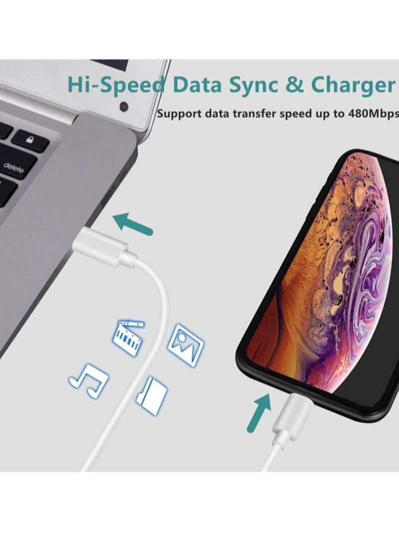 ELTRAZONE - Lightning Cable Fast Charging and Hi-Speed Syncing Cord Compatible with Apple iPhone X/XS/XR/XS Max/8/8 Plus/iPad - Image 1