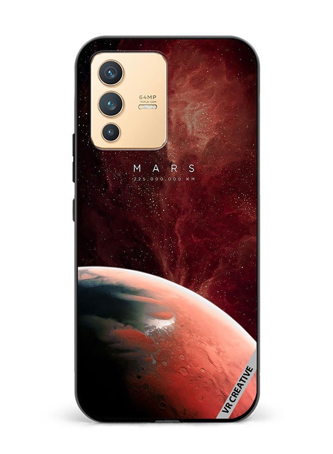 VR CREATIVE Protective Case Cover For Vivo V23 5G Mars Design Multicolour - Image 1