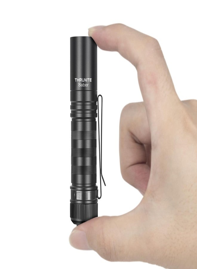ThruNite Saber 659 Lumens Small EDC Flashlight AA Rechargeable, High Performance SST20 LED Mini Pocket Flashlight with Clip - Image 1