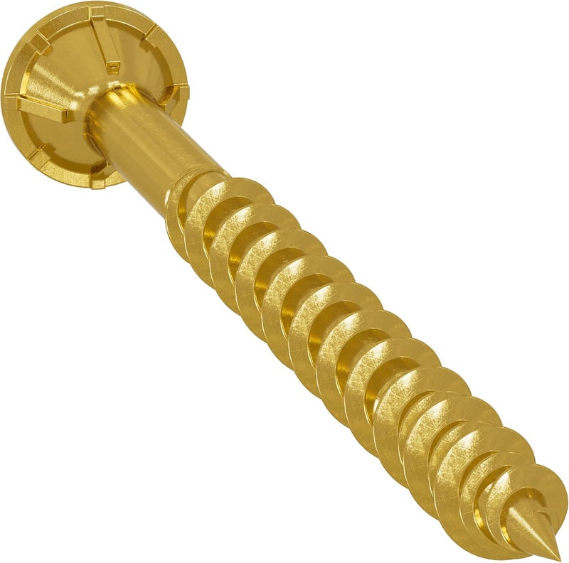 Simpson StrongTie WSV3S Strong-Drive WSV SUBFLOOR Screw (Collated) #9 x 3 in. T-25, Yellow-Zinc (1000-Qty) - Image 4
