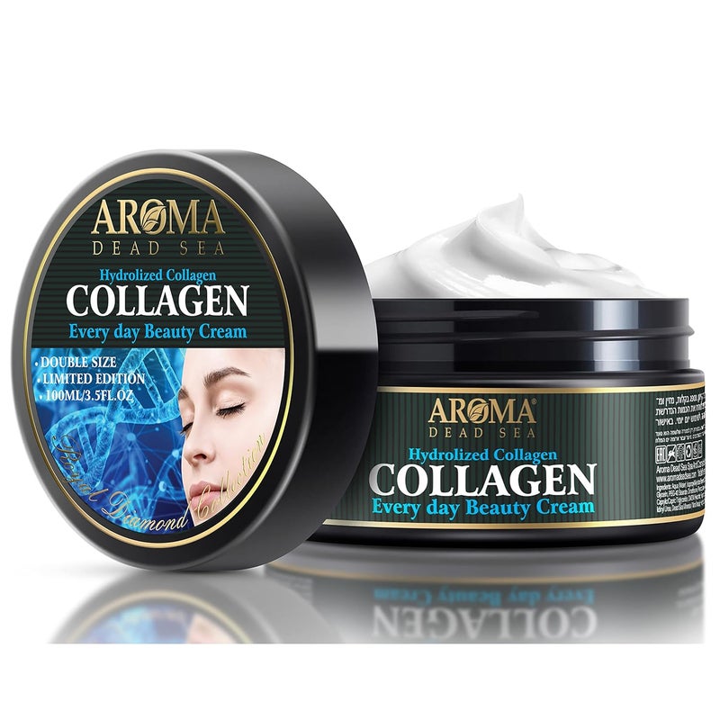 Aroma Dead Sea Aroma Dead Sea Collagen Cream  Anti Aging Day  Night Moisturizer 100ml