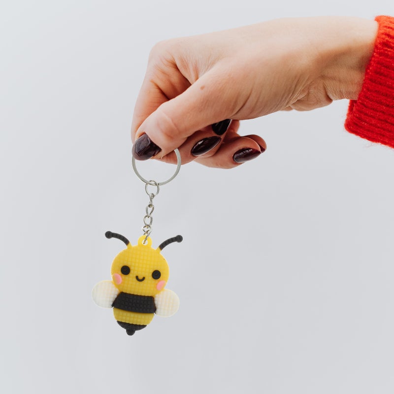 10pcs Cute Keychain Theme Party Favors Cartoon Keychain Purse Decorations - Image 4