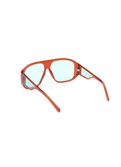 GUESS Unisex UV Protection Shield Shape Plastic Sunglasses GU0013544V61 - Lens Size: 61 Mm - Orange  - Image 5
