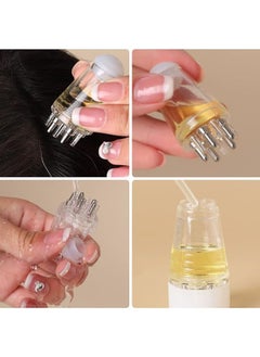 General 2-Pack Mini Portable Scalp Applicator - 6ml Roll-On Essential Oil Hair Massage Comb for Scalp Care Hair Growth  - Image 4
