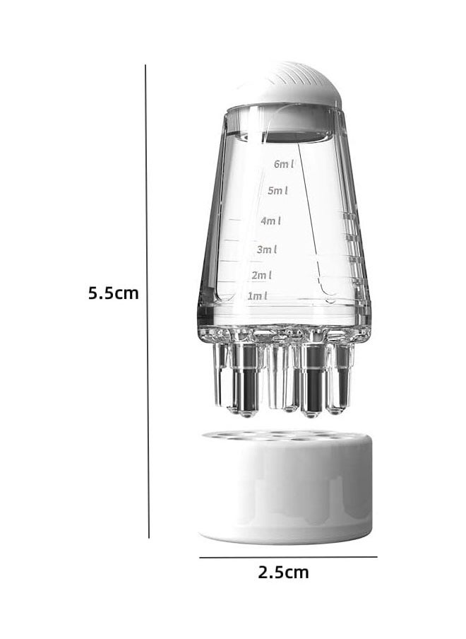 General - 2-Pack Mini Portable Scalp Applicator - 6ml Roll-On Essential Oil Hair Massage Comb for Scalp Care Hair Growth - Image 1