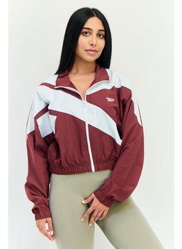 Reebok Women Sportswear Fit Long Sleeves Outdoor Jacket, Multicolor  - Image 1