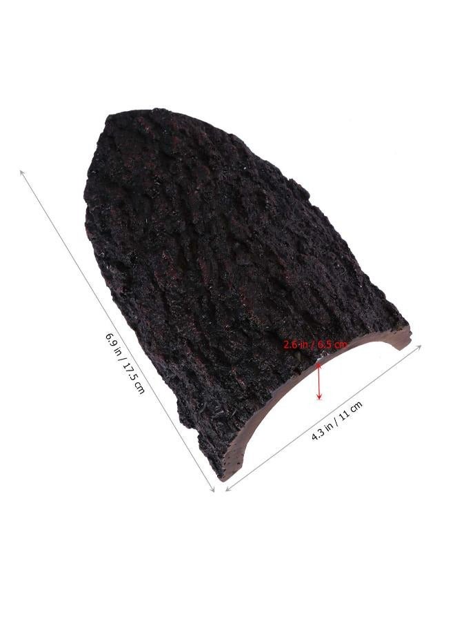 B&K Reptile Hide-Snake Hides and Caves Reptile Cave Habitat Hideouts Reptile Terrarium Decor for Gecko Lizard Tortoise Turtle Spider Scorpion - (18x12cm) NS-101 - Image 4