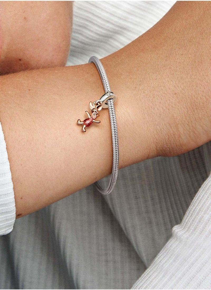PANDORA Disney Winnie The Pooh Piglet Dangle Charm  - Image 5