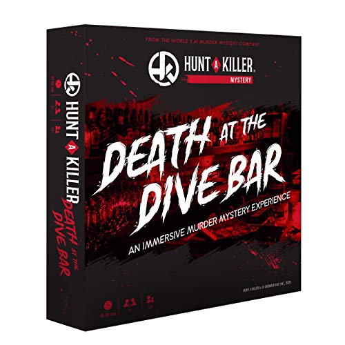 Hunt A Killer Death At The Dive Bar Solve a Murder at Old Scratch Tavern Immersive Murder Mystery Game Play Detective in Unsolved Mysteries Great Gift For True Crime Fans Designed for Ages 14 - Image 1