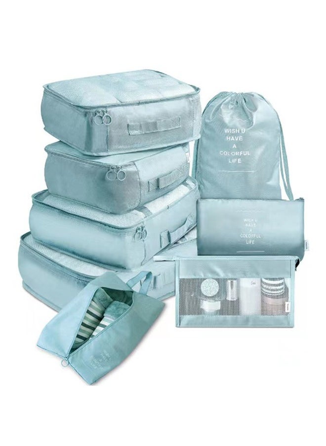 LO.BABY.VE 7Pcs Travel Luggage Packing Organizers Set with Toiletry Diaper Bag  - Image 1