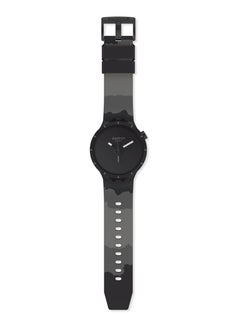 Swatch Swatch Watch Unisex , Automatic Movement, Analog Display, Black Rubber - SB03B110  - Image 3