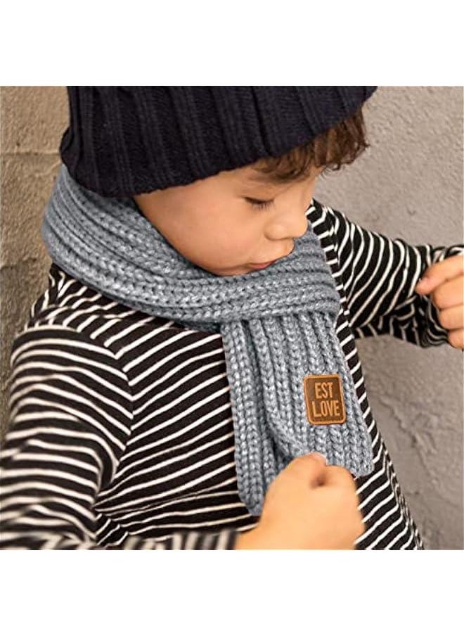 Generic - Kids Scarf Winter Children Knit Scarves Wraps Soft Windproof Neck Warmer Girls Boys Toddlers - Image 1