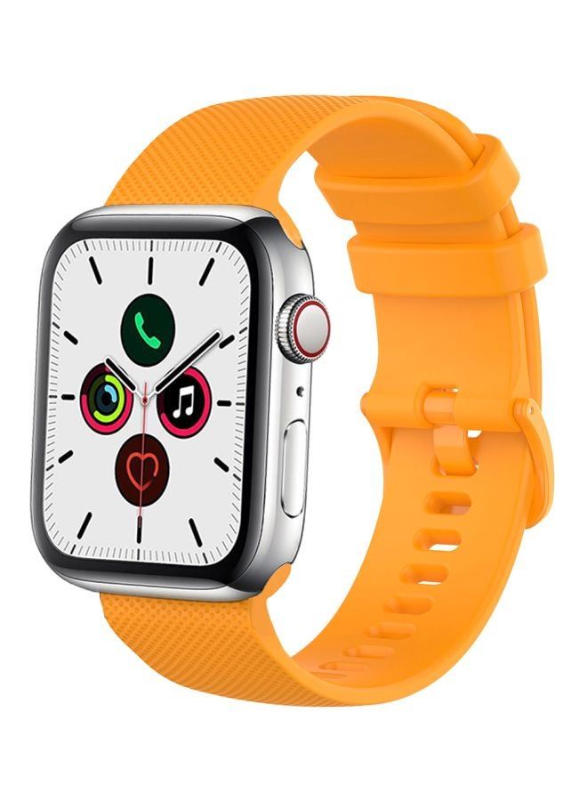 vesus Matrix Replacement Band For Apple Watch Series 5/4/3/2/1 40/38mm Orange