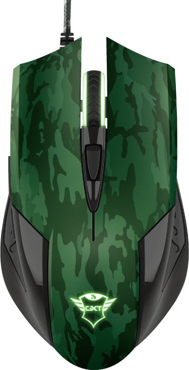 Trust GXT 781 Rixa Camo Gaming Mouse + Mouse Pad  - Image 1