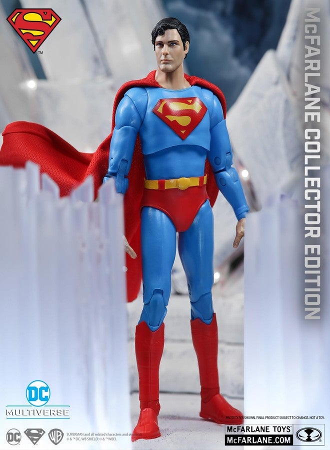 McFarlane Toys - DC Multiverse Superman: The Movie (1978) 7in Figure McFarlane Collector Edition #25 - Image 2